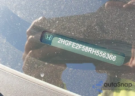 2024 Honda Civic Sport z USA, uszkodzony, nr VIN 2HGFE2F58RH556366